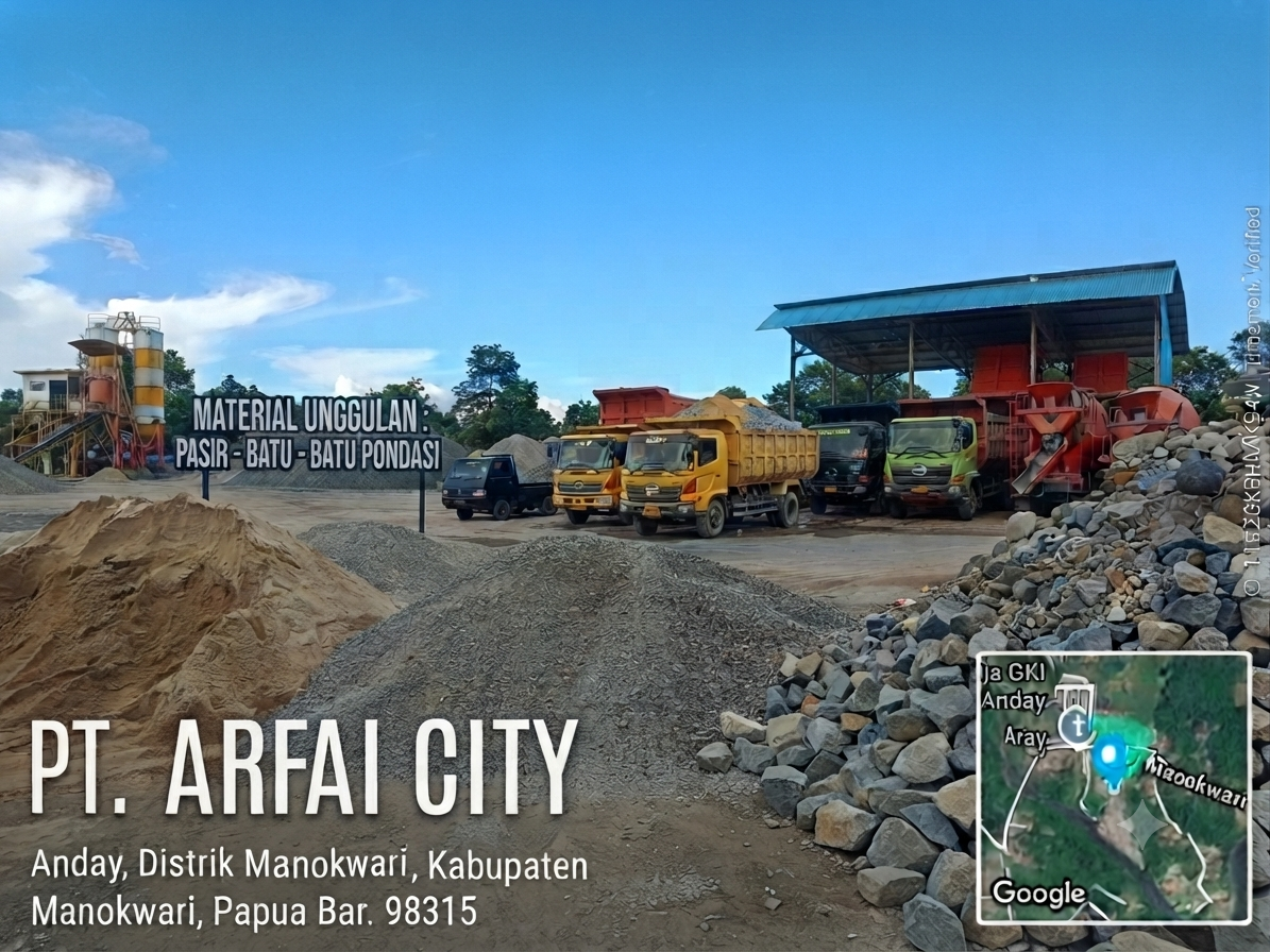 Material quarry berkualitas